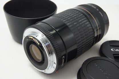 訳あり品 Canon キヤノン EF 75-300mm F4-5.6 USM フルサイズ ズームレンズ フード付 260703v
