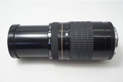訳あり品 Canon キヤノン EF 75-300mm F4-5.6 USM フルサイズ ズームレンズ フード付 260703v