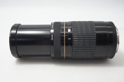 訳あり品 Canon キヤノン EF 75-300mm F4-5.6 USM フルサイズ ズームレンズ フード付 260703v