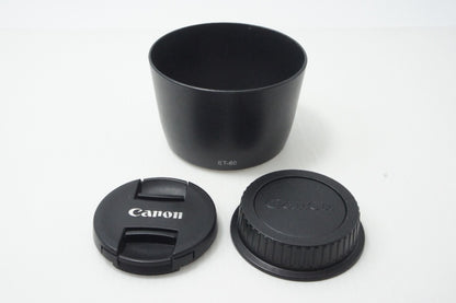 訳あり品 Canon キヤノン EF 75-300mm F4-5.6 USM フルサイズ ズームレンズ フード付 260703v