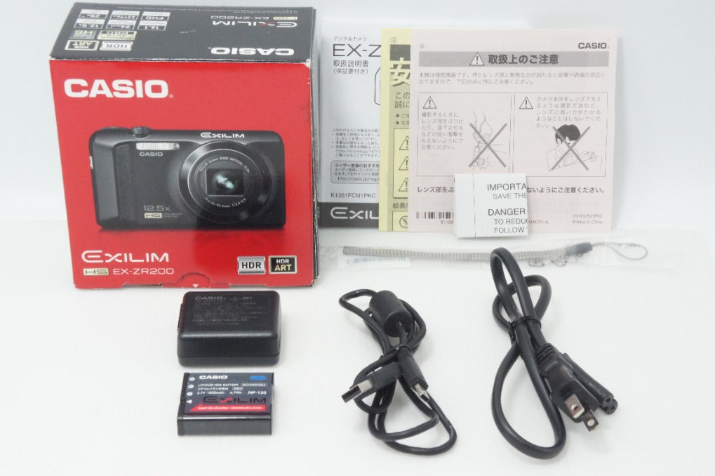 Discounted CASIO HIGH SPEED EXILIM EX-ZR200 Compact Digital Camera