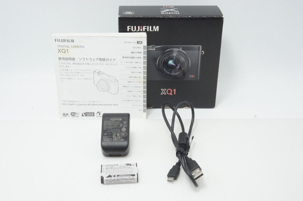 FUJIFILM フジフィルム XQ1 コンパクトデジタルカメラ ブラック 元箱付 260706ac