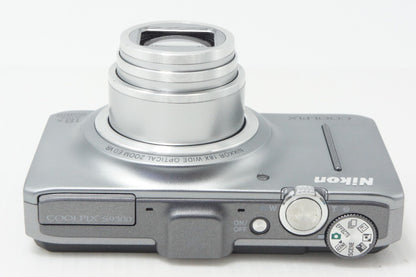 Nikon ニコン COOLPIX S9300 コンパクトデジタルカメラ クリスタルシルバー 260706ae