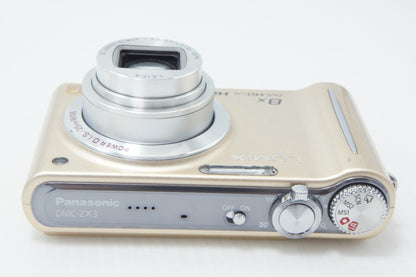 Panasonic パナソニック LUMIX DMC-ZX3 コンパクトデジタルカメラ ゴールド 260706ag