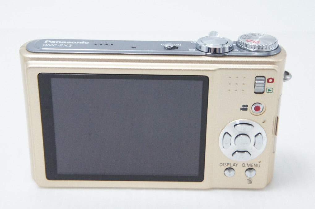 Panasonic パナソニック LUMIX DMC-ZX3 コンパクトデジタルカメラ ゴールド 260706ag