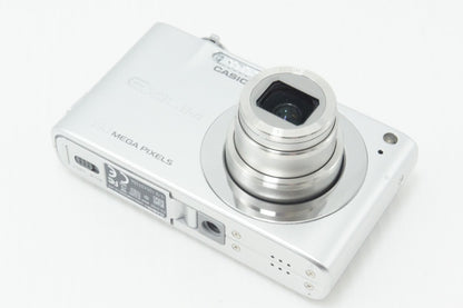 美品 CASIO カシオ EXILIM EX-Z100 コンパクトデジタルカメラ シルバー 元箱付 260706ai