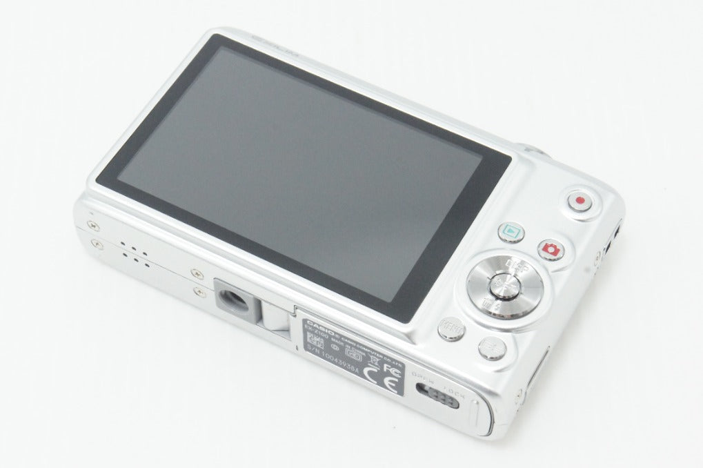 美品 CASIO カシオ EXILIM EX-Z100 コンパクトデジタルカメラ シルバー 元箱付 260706ai