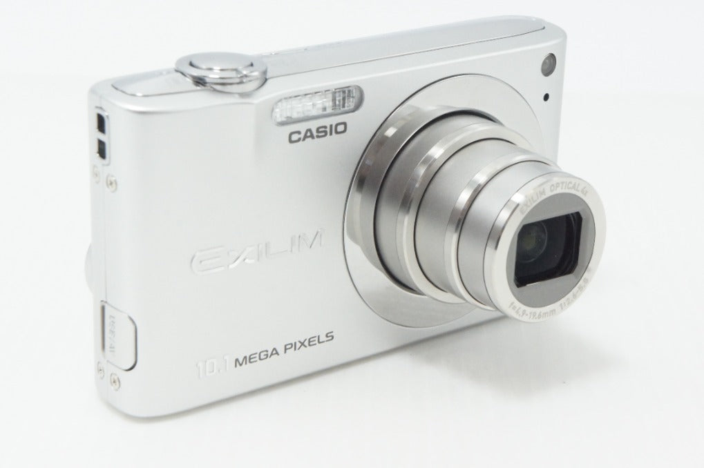 美品 CASIO カシオ EXILIM EX-Z100 コンパクトデジタルカメラ シルバー 元箱付 260706ai