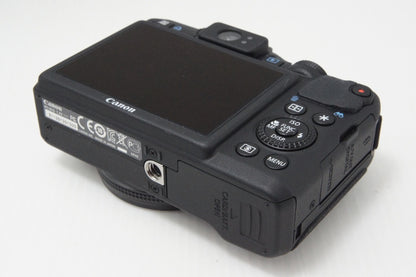 良品 Canon キヤノン PowerShot G15 コンパクトデジタルカメラ ブラック ケース付 260706ak