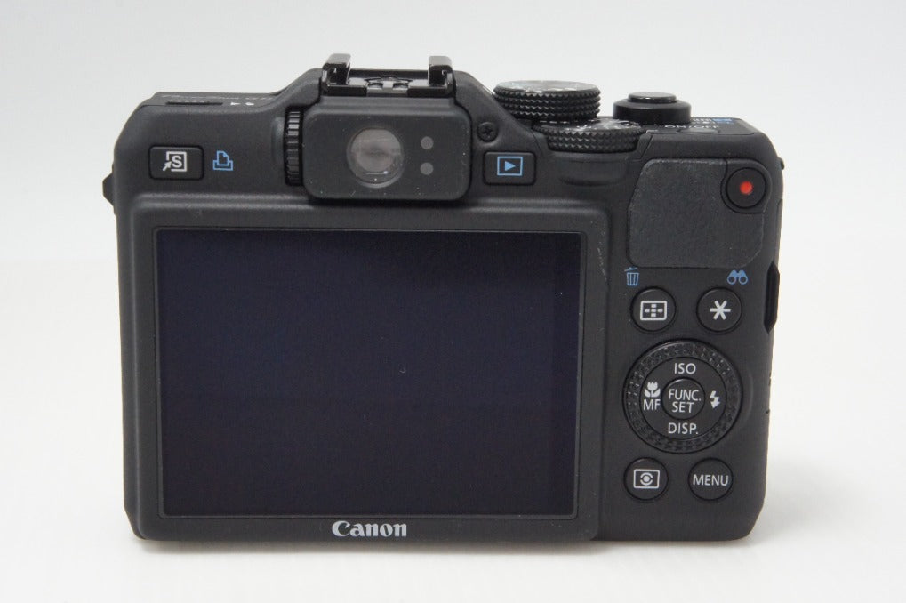 良品 Canon キヤノン PowerShot G15 コンパクトデジタルカメラ ブラック ケース付 260706ak
