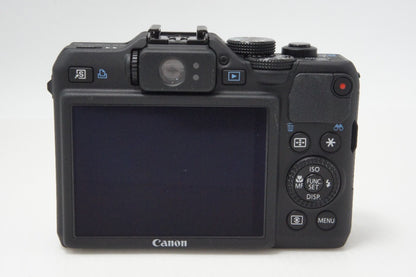 良品 Canon キヤノン PowerShot G15 コンパクトデジタルカメラ ブラック ケース付 260706ak
