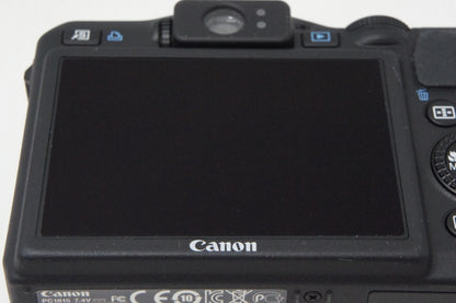 良品 Canon キヤノン PowerShot G15 コンパクトデジタルカメラ ブラック ケース付 260706ak