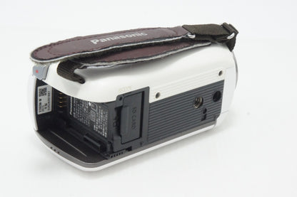 良品 Panasonic パナソニック デジタルハイビジョンビデオカメラ HC-V360M ホワイト 元箱付 260706ap