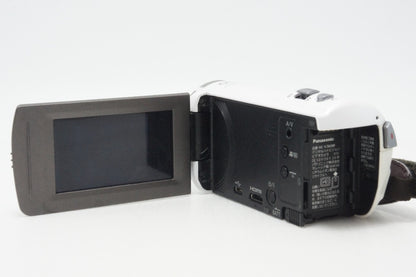 良品 Panasonic パナソニック デジタルハイビジョンビデオカメラ HC-V360M ホワイト 元箱付 260706ap