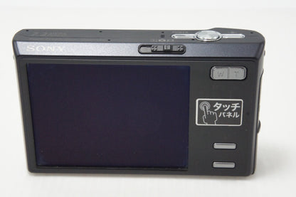 良品 SONY ソニー Cyber-shot DSC-T50 コンパクトデジタルカメラ ブラック 260706b