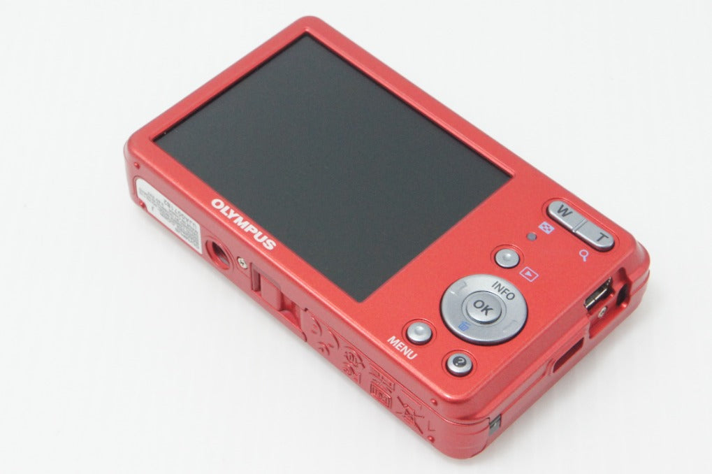 良品 OLYMPUS オリンパス VG-110 コンパクトデジタルカメラ レッド 元