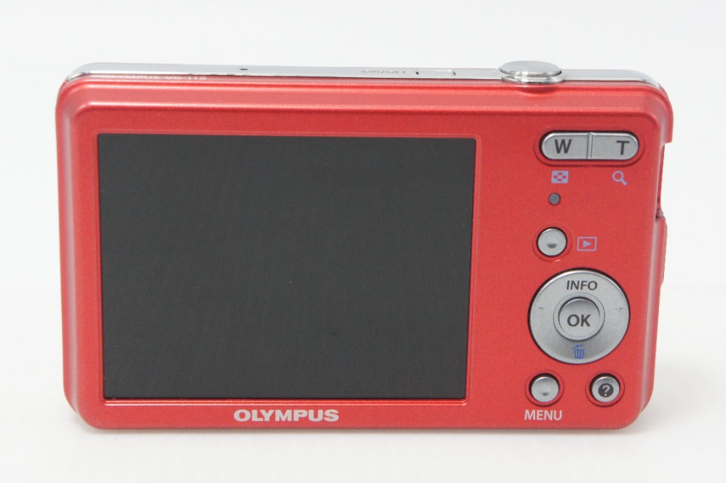 良品 OLYMPUS オリンパス VG-110 コンパクトデジタルカメラ レッド 元箱付 260706k