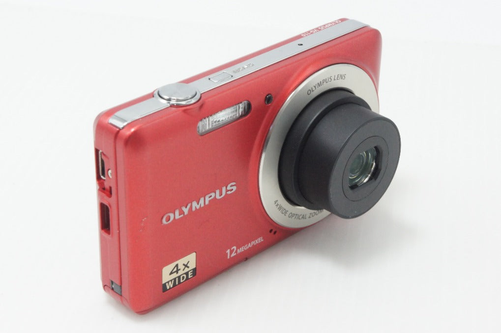 良品 OLYMPUS オリンパス VG-110 コンパクトデジタルカメラ レッド 元箱付 260706k