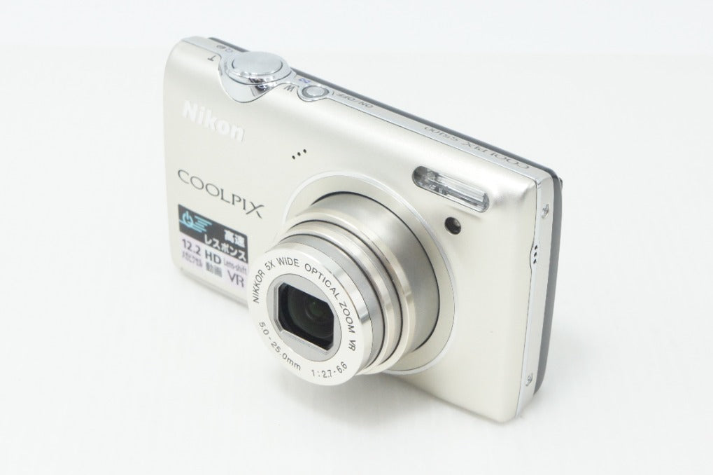 美品 Nikon ニコン COOLPIX S5100 コンパクトデジタルカメラ ウォームシルバー 260706m