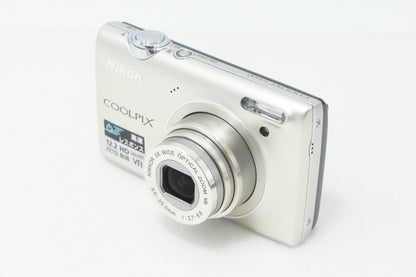 美品 Nikon ニコン COOLPIX S5100 コンパクトデジタルカメラ ウォームシルバー 260706m