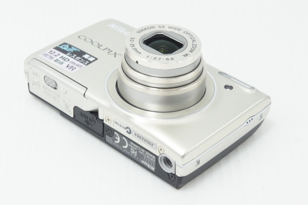 美品 Nikon ニコン COOLPIX S5100 コンパクトデジタルカメラ ウォームシルバー 260706m