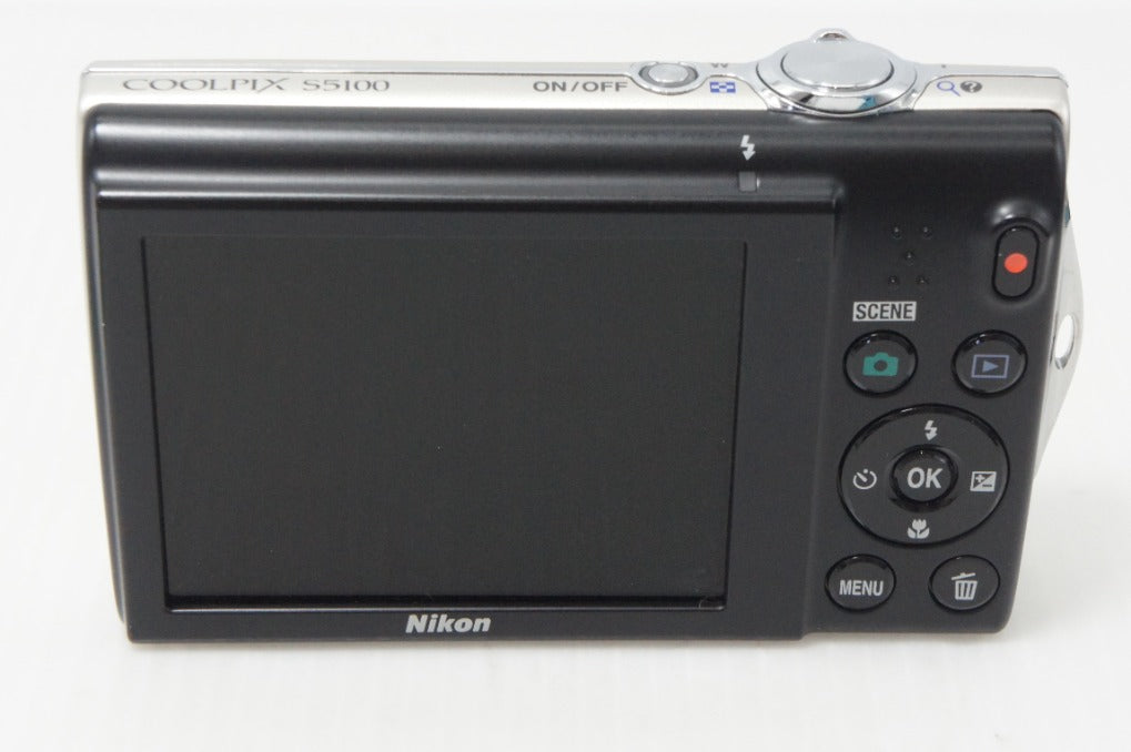 美品 Nikon ニコン COOLPIX S5100 コンパクトデジタルカメラ ウォームシルバー 260706m