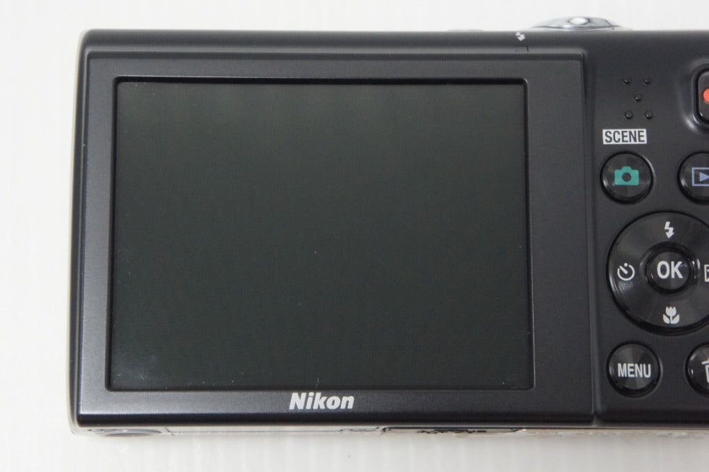 美品 Nikon ニコン COOLPIX S5100 コンパクトデジタルカメラ ウォームシルバー 260706m