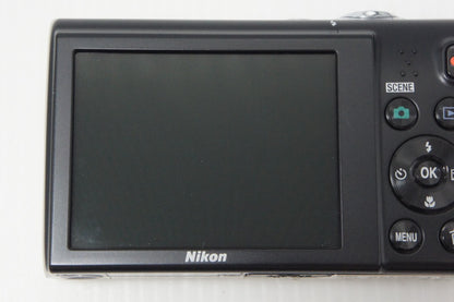 美品 Nikon ニコン COOLPIX S5100 コンパクトデジタルカメラ ウォームシルバー 260706m