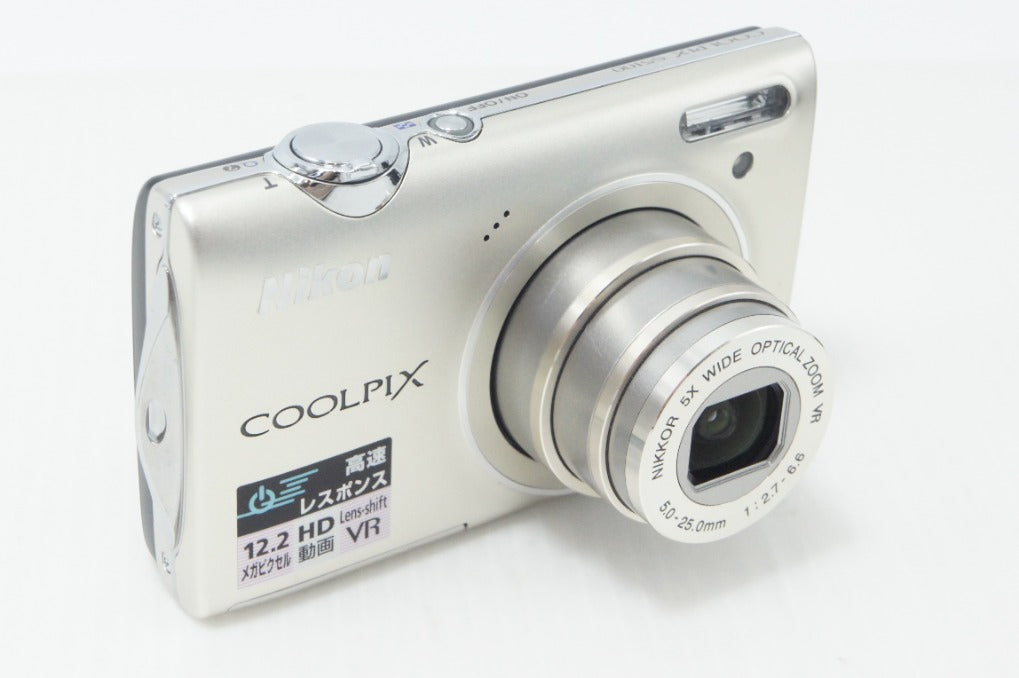 美品 Nikon ニコン COOLPIX S5100 コンパクトデジタルカメラ ウォームシルバー 260706m