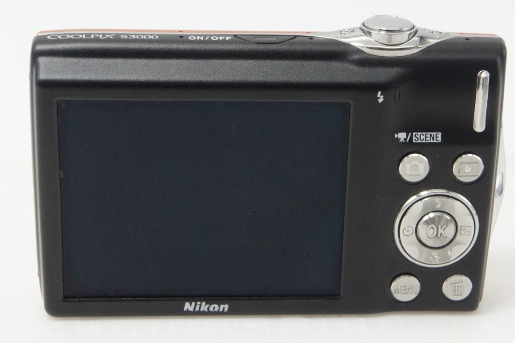 Nikon ニコン COOLPIX S3000 コンパクトデジタルカメラ ファインオレンジ 260706p
