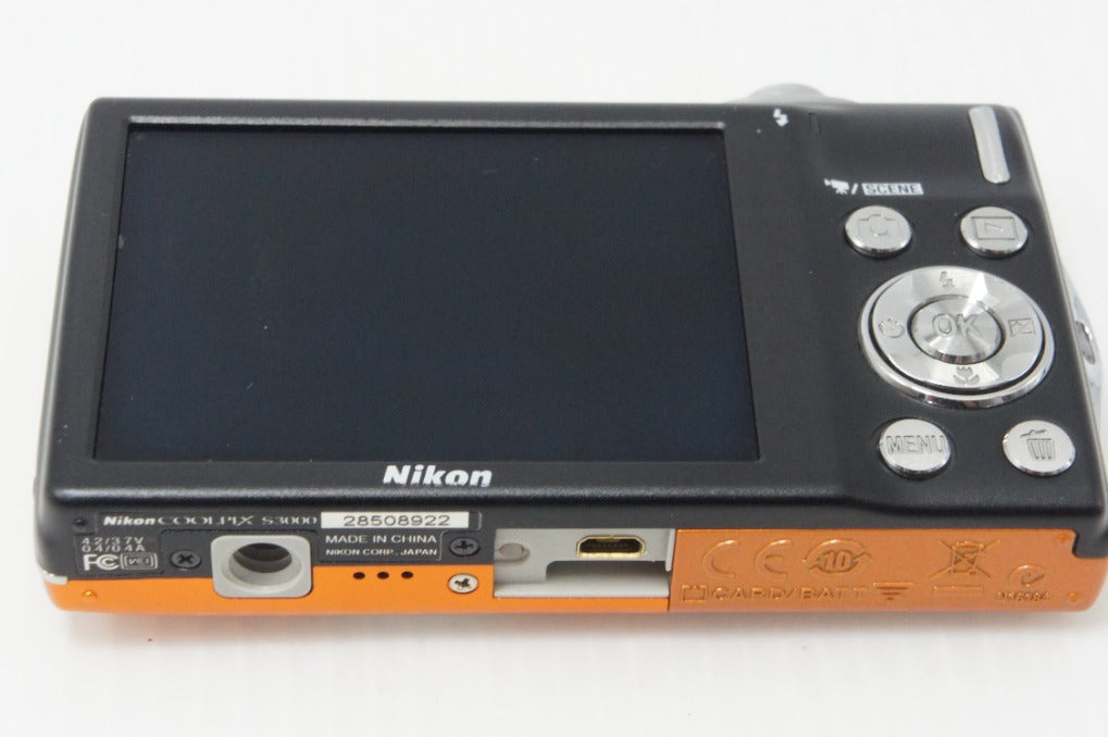 Nikon ニコン COOLPIX S3000 コンパクトデジタルカメラ ファインオレンジ 260706p