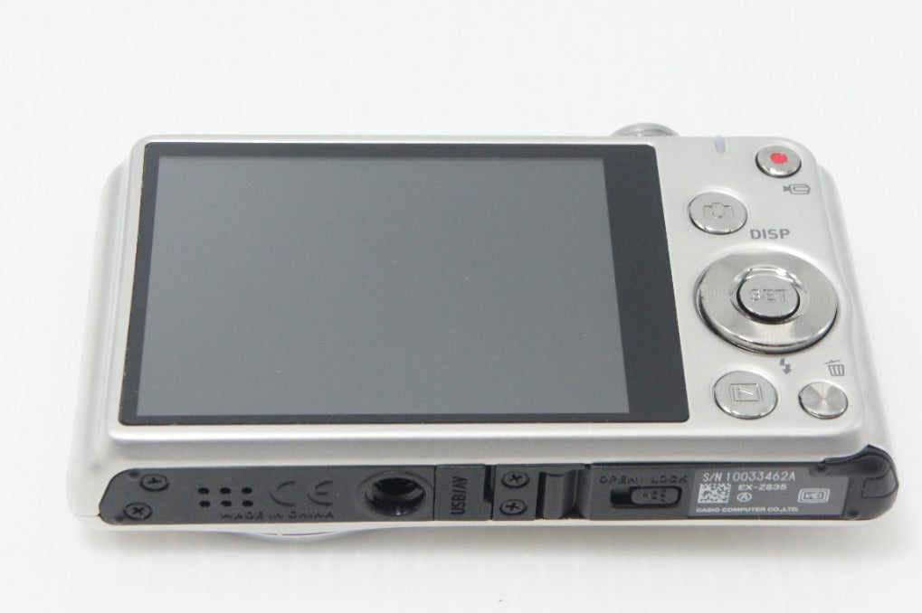 CASIO カシオ EXILIM EX-ZS35 コンパクトデジタルカメラ シルバー 260706u