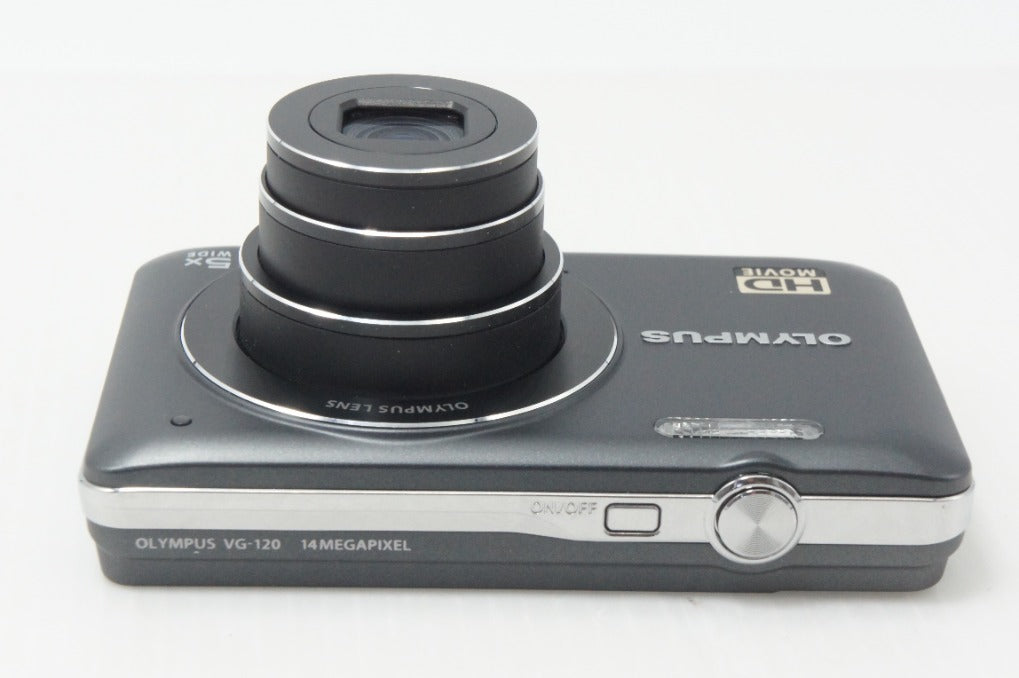 良品 OLYMPUS オリンパス VG-120 コンパクトデジタルカメラ ブラック 260706w