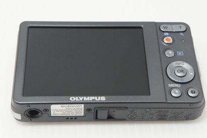 良品 OLYMPUS オリンパス VG-120 コンパクトデジタルカメラ ブラック 260706w