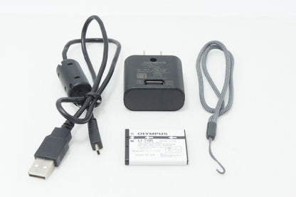 良品 OLYMPUS オリンパス VG-120 コンパクトデジタルカメラ ブラック 260706w