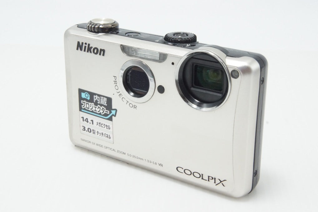 Nikon ニコン COOLPIX S1100pj コンパクトデジタルカメラ シルバー 260706y