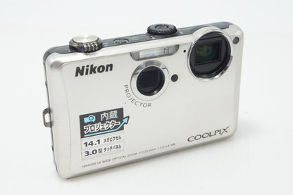Nikon ニコン COOLPIX S1100pj コンパクトデジタルカメラ シルバー 260706y