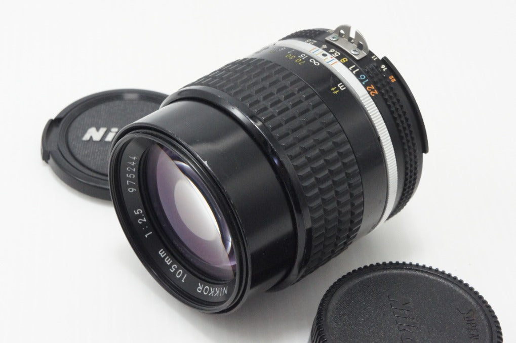 Nikon ニコン Ai-S Nikkor 105mm F2.5 MF 単焦点レンズ 260707ac