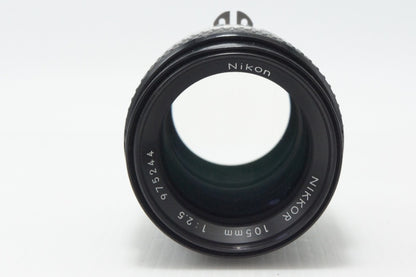 Nikon ニコン Ai-S Nikkor 105mm F2.5 MF 単焦点レンズ 260707ac