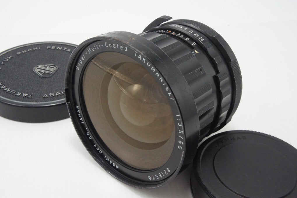 PENTAX ペンタックス SMC TAKUMAR 6X7 55mm F3.5 中判レンズ MF
