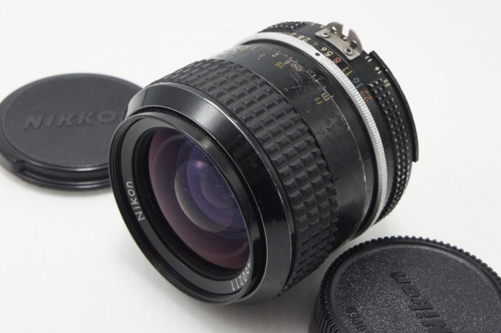 Nikon ニコン Ai Nikkor 28mm F2 MF 単焦点レンズ 260707ae