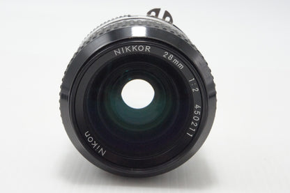 Nikon ニコン Ai Nikkor 28mm F2 MF 単焦点レンズ 260707ae