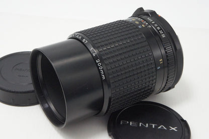 良品 ペンタックス smc PENTAX 67 200mm F4 中判レンズ MF 260707ar