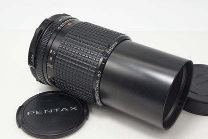 良品 ペンタックス smc PENTAX 67 200mm F4 中判レンズ MF 260707ar