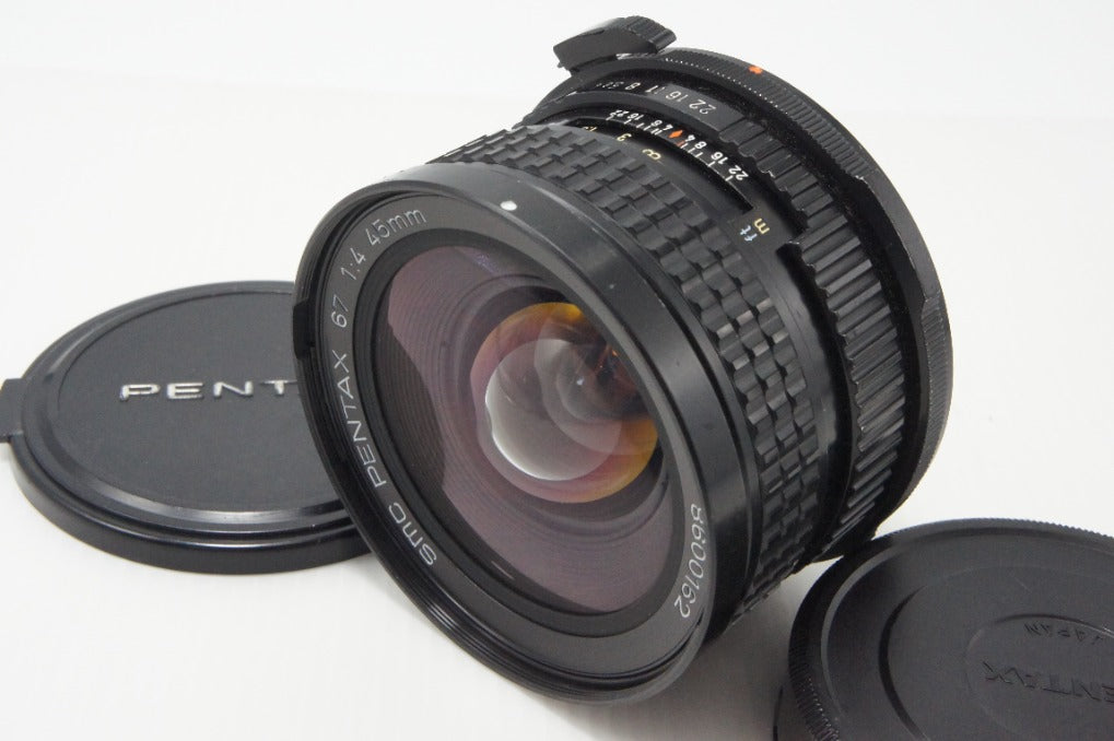 ペンタックス smc PENTAX 67 45mm F4 中判レンズ MF 260707az