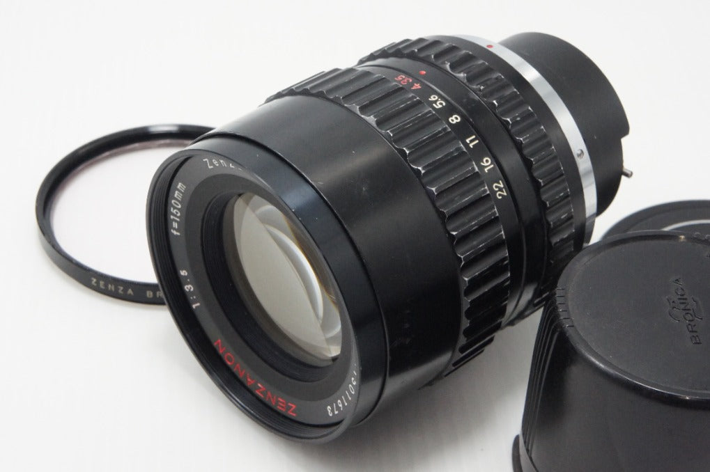 ZENZA BRONICA ゼンザブロニカ ZENZANON 150mm F3.5 S2 EC用 中判レンズ MF 260707b