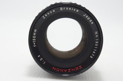 ZENZA BRONICA ゼンザブロニカ ZENZANON 150mm F3.5 S2 EC用 中判レンズ MF 260707b