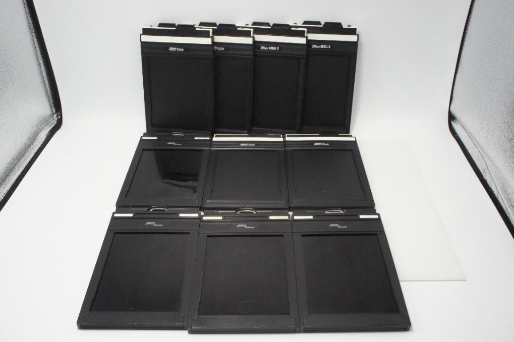 カットフィルムホルダー 4ｘ5 一式 10枚 大判カメラ 260707bqb
