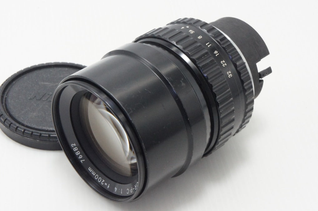 Nikon ニコン NIKKOR P.C 200mm F4 (BRONICA ブロニカ S2 EC用) 中判レンズ MF 260707e