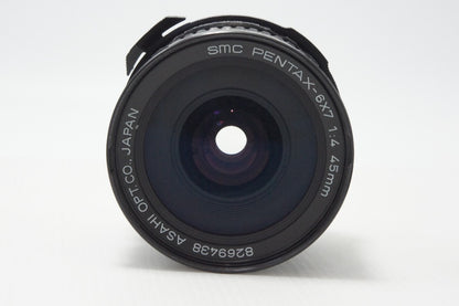 訳あり品 ペンタックス SMC PENTAX 6X7 45mm F4 中判レンズ MF 260707o
